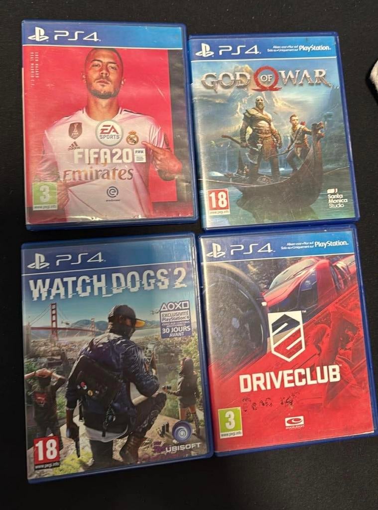 4 jeux Playstation 4, Consoles de jeu & Jeux vidéo, Jeux | Sony PlayStation 4, Enlèvement