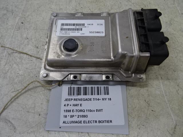 ONTSTEKINGSMODULE Jeep Renegade (BU) (55258825), Gebruikt, Jeep