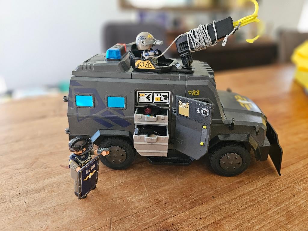 Playmobil Politietruck City Action 71144, Enlèvement ou Envoi, Comme neuf, Ensemble complet