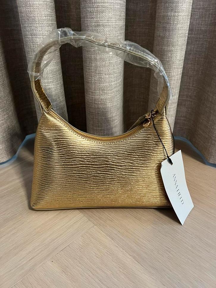 Sac à main doré d'Anna Field, Bijoux, Sacs & Beauté, Sacs | Sacs Femme, Comme neuf, Sac à main, Enlèvement ou Envoi