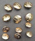 12 boutons veste-battle dress aviation PARREE-HORST, Verzenden, Luchtmacht, Kleding of Schoenen