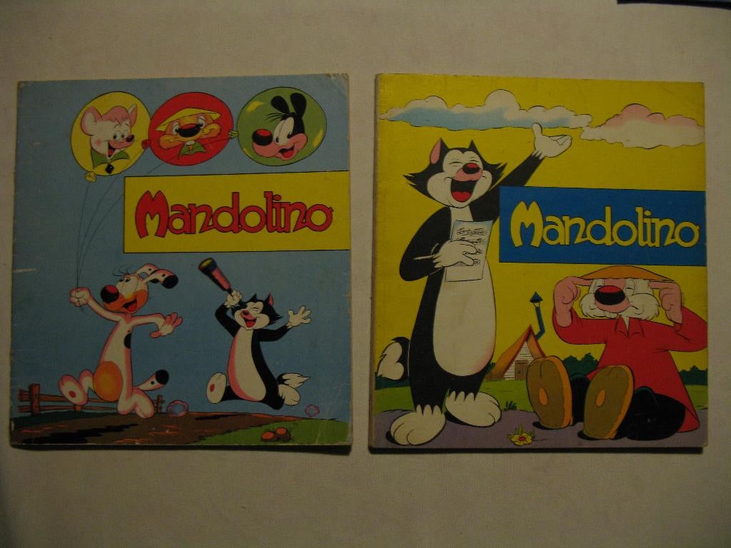 Mandolino, 1ste druk 1965, compleet, Complete serie of reeks, Ophalen of Verzenden, Zo goed als nieuw