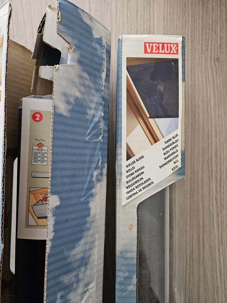 Rolgordijn voor velux dakraam, Ophalen