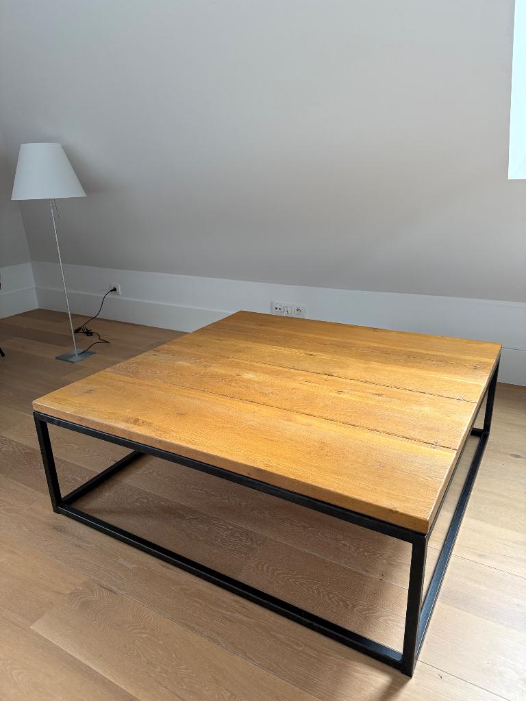 Table de salon, 100 à 150 cm, Industrieel of landelijk interieur, 100 à 150 cm, Enlèvement