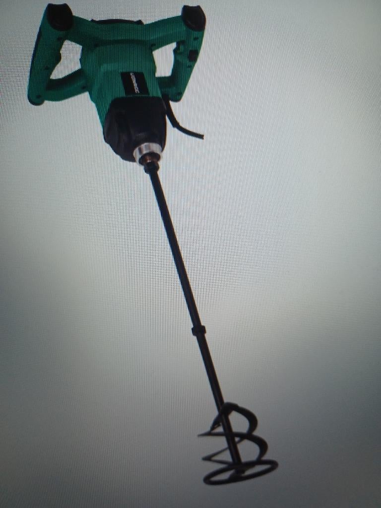 cement menger, Ophalen, Verf