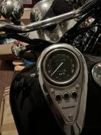 Zwarte kawasaki, Motoren, 2 cilinders, Chopper, Particulier, 500 cc