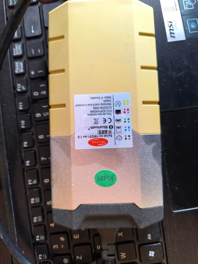 vend un  delphi  avec pc portable Diagnostic, 8 GB, Enlèvement, Azerty, Intel Core i3