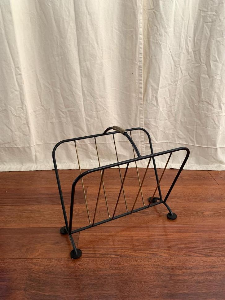 Porte-Journaux / Revues Ancien, Maison & Meubles, Accessoires pour la Maison | Porte-journaux & Porte-revues, Enlèvement ou Envoi