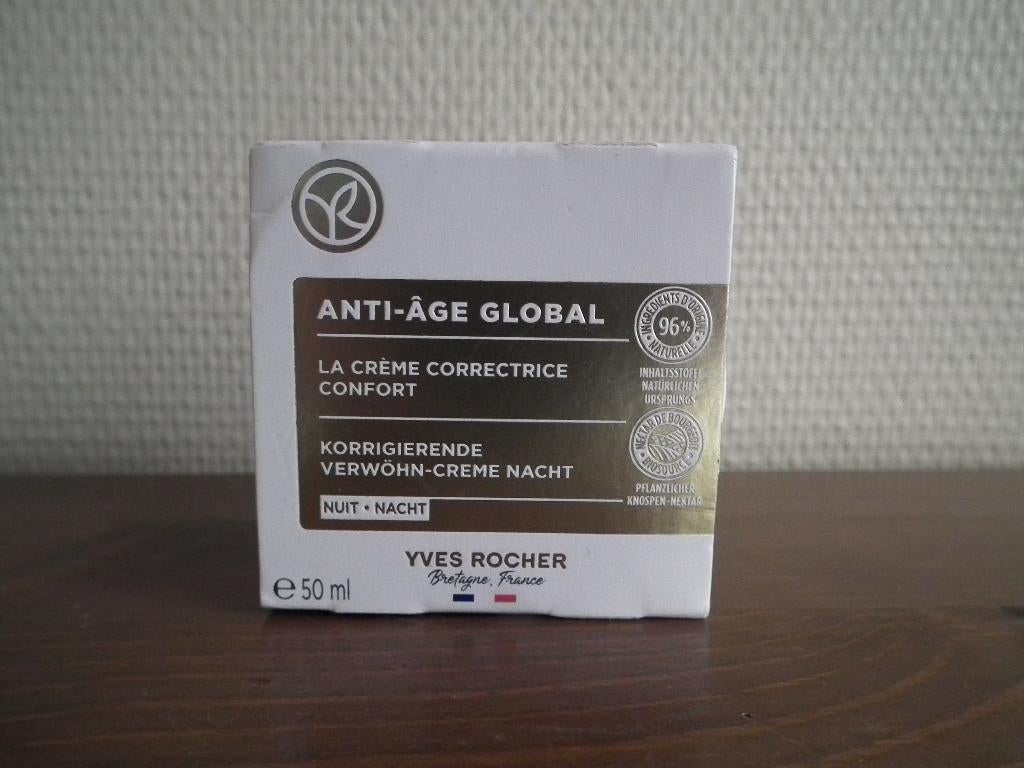 Crème de nuit Anti-âge global  (Yves Rocher), Bijoux, Sacs & Beauté, Beauté | Soins du visage, Envoi, Neuf, Tout le visage, Soins