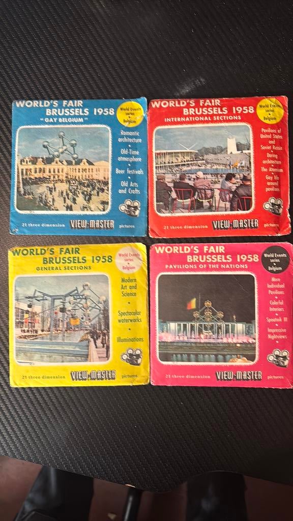 View master 1958 expo bryssels, Antiquités & Art, Enlèvement ou Envoi