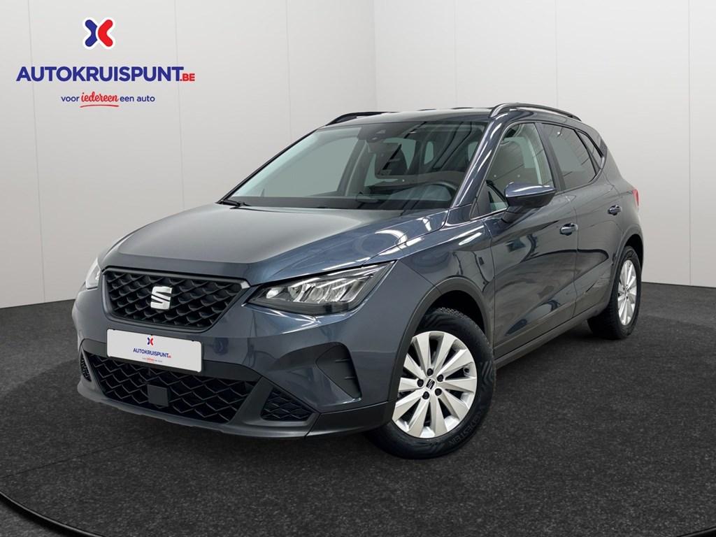 Seat Arona 1.0TSI Airco Apple Carplay Android Auto Alu, Autos, Seat, Achat, Boîte manuelle, Noir, 5 portes