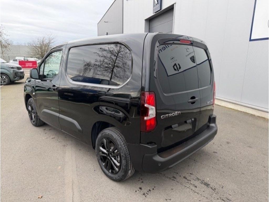 Citroen Berlingo Van Citroën Berlingo Van 1.2 Turbo *AIRCO*, Auto's, Monovolume, Zwart, Bedrijf, Handgeschakeld