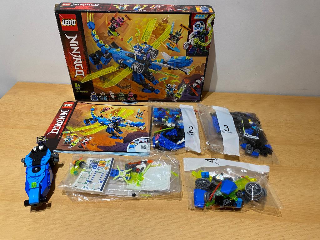 Lego Ninjago 71711 - Jay’s Cyber Dragon - NIEUW, Ophalen, Lego, Nieuw, Compleet