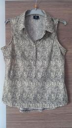 Ensemble débardeur et pantalon femme beige et kaki, Kleding | Dames, Blouses en Tunieken, Beige, Ophalen of Verzenden, Zo goed als nieuw