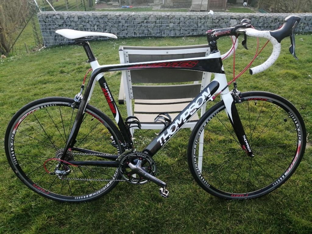 Thompson Antares, kader 58 full carbon, Ultegra afgemonteerd, 57 à 61 cm, Enlèvement, 15 à 20 vitesses