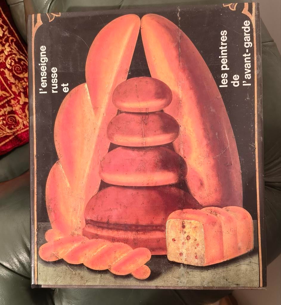 Het Russische merk en de schilders van de avant-garde