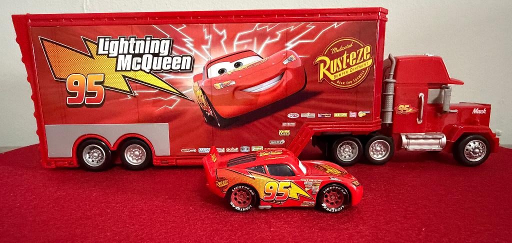 DISNEY CARS Mack speelset Mattel 2015, Ophalen of Verzenden, Nieuw, Bus of Vrachtwagen