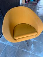 Fauteuil 60s orange, Maison & Meubles, Enlèvement, Comme neuf, Métal