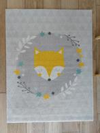 Tapijt Sleepy Fox - blauwgrijs, Huis en Inrichting, Ophalen, 100 tot 150 cm, 50 tot 100 cm, Kinderkamer