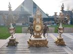 Imperialklok met 2 staanders, Antiek en Kunst, Curiosa en Brocante, Ophalen