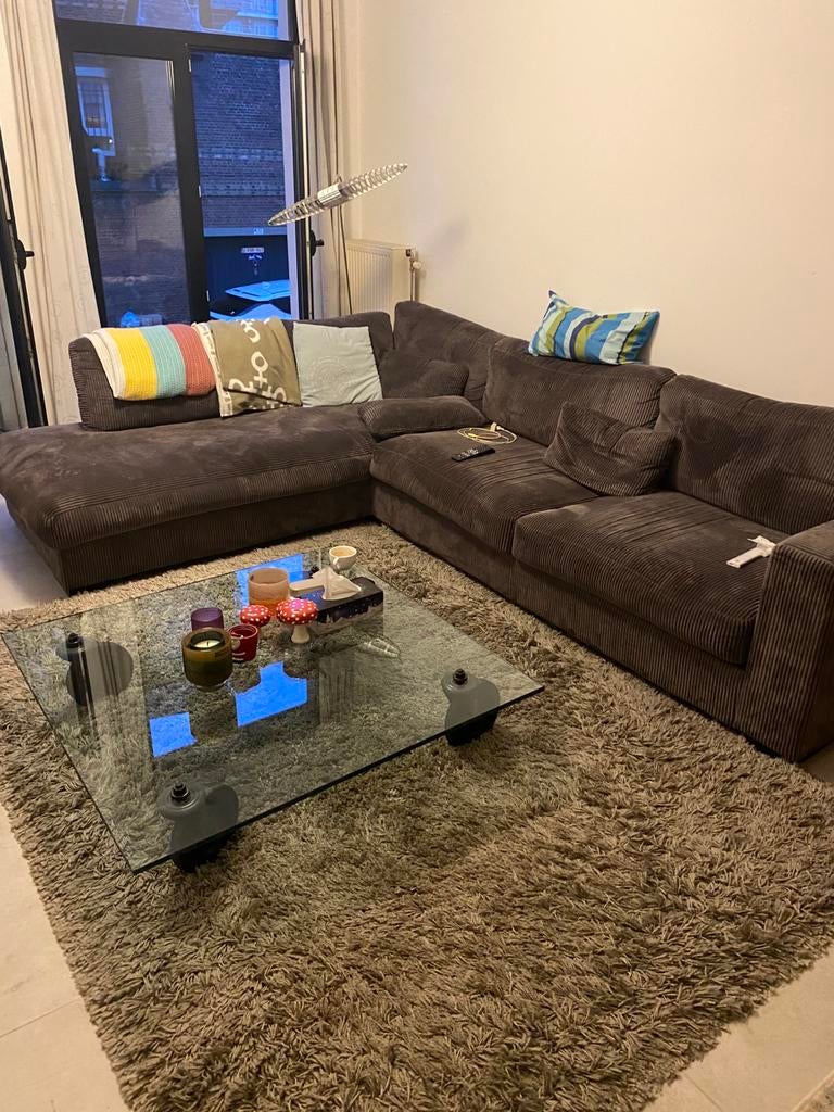 Hoeksalon met salontafel, Ophalen, Gebruikt