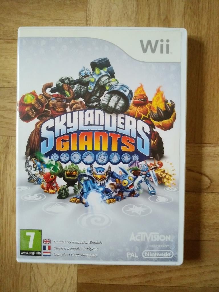Jeu Skylanders Giants pour Wii ou Wii U, Enlèvement ou Envoi, 2 joueurs, À partir de 7 ans, Stratégie et Construction