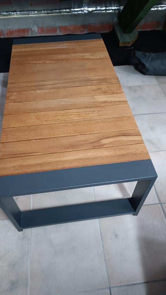 Nieuwe salontafel voor buitenhuis bois le Duc, Ophalen, Hout