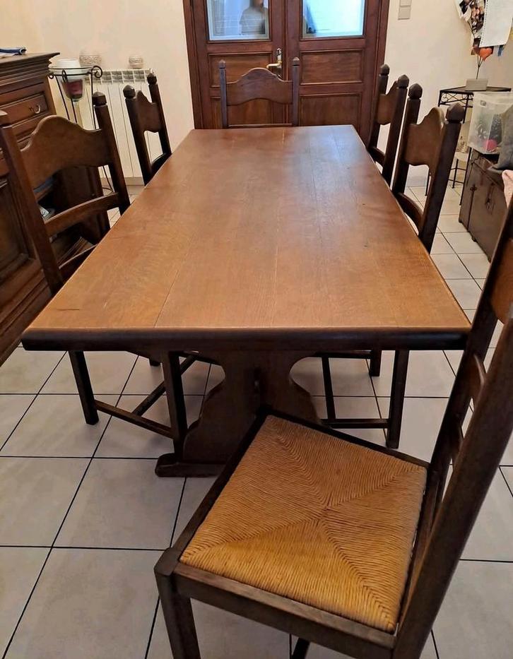 Salle a manger, Maison & Meubles, Salles à manger complètes, Utilisé, 4 à 6 chaises