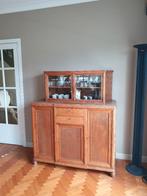 Vitrine - Buffet en bois | Artisanal, vintage,, Maison & Meubles, Avec tiroir(s), 100 à 150 cm, Enlèvement, Utilisé