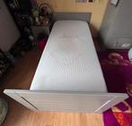 Lit Pericles évolutif (bébé -> enfant/ado) + table de nuit, Maison & Meubles, Gris, Enlèvement, Réglable, Bois