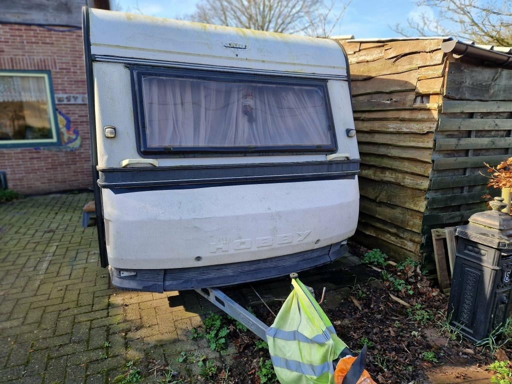 Caravan Hobby 1988, Caravans en Kamperen, Caravans, Hobby, Dwarsbed, 750 - 1000 kg, Particulier