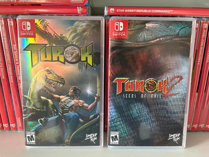 Turok 1 + 2 (Nintendo Switch), Games en Spelcomputers, Games | Nintendo Switch, Zo goed als nieuw, Ophalen of Verzenden
