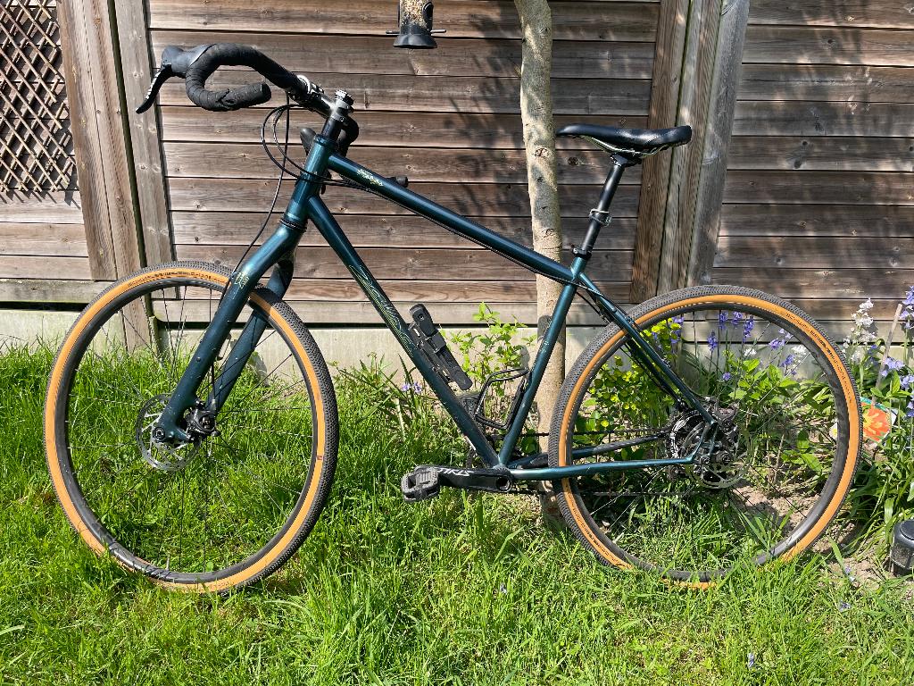 Salsa Fargo Apex 1, Versnellingen, Zo goed als nieuw, 57 tot 61 cm, Schijfrem