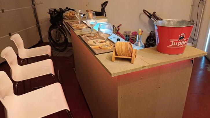 Mobiele bar (mancave), Maison & Meubles, Mobilier complet, Enlèvement