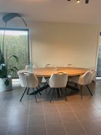 Tafel met 6 stoelen 240 op 120, Ophalen, Zo goed als nieuw