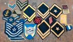 Lot badge insigne patch militaire US Allemand WW2 Corée, Envoi, Autres, Emblème ou Badge