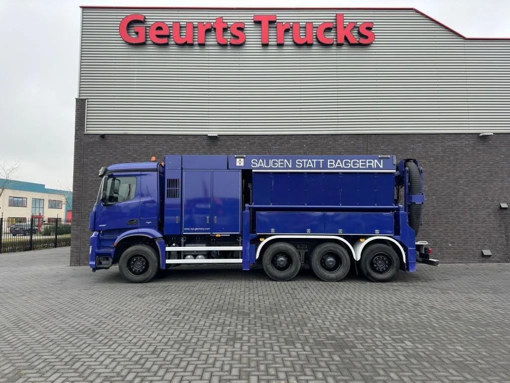 Mercedes-Benz Arocs 3251 8X4 RSP ESE 6 RD 8000 SAUGBAGGER/SU, Auto's, Vrachtwagens, ABS, Achteruitrijcamera, Airconditioning, Centrale vergrendeling