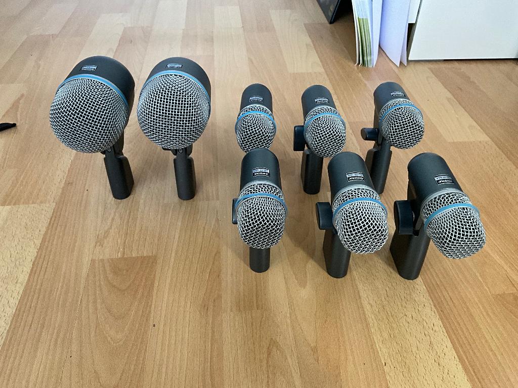 Drummicrofoon Shure audix beyerdinamic may mic, Muziek en Instrumenten, Ophalen of Verzenden