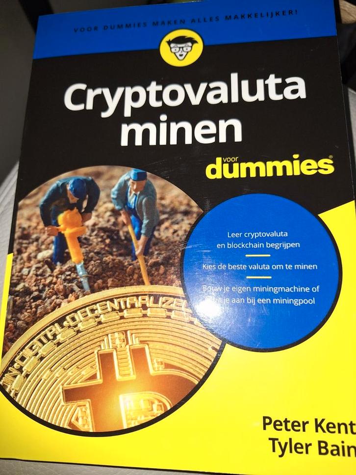 Peter Kent - Cryptovaluta minen voor Dummies, Boeken, Informatica en Computer, Hardware, Ophalen of Verzenden
