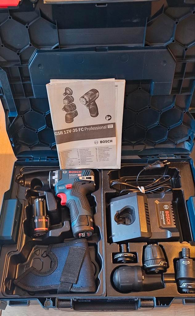 Perceuse visseuse Bosch Professional 12V GSR, Bricolage & Construction, Outillage | Foreuses, Comme neuf, Perceuse, 600 watts ou plus