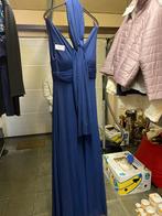 BLAUW LANG KLEED MET SJAALJE, Kleding | Dames, Ophalen, Nieuw, Blauw, Onder de knie