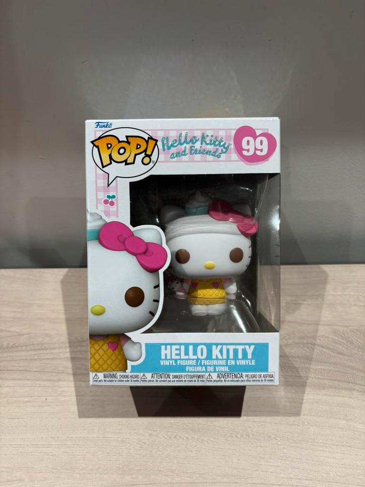 Funko Pop! Hello Kitty #99 – Ice Cream Edition, Verzamelen, Poppetjes en Figuurtjes, Zo goed als nieuw, Ophalen of Verzenden