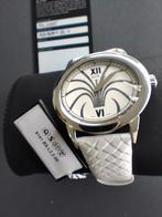 Montre RSW Neuve SWISS Made Cuir Blanc Superbe modele, Autres marques, Cuir, Acier, Enlèvement
