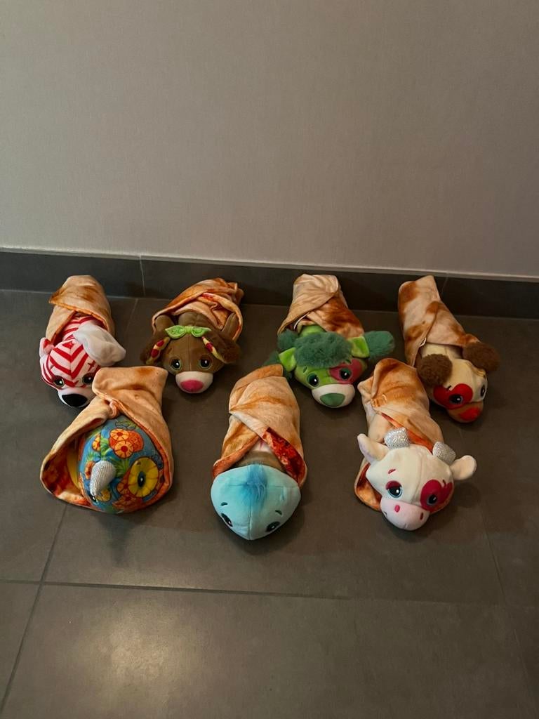 7 câlins dans une couverture à pizza, Enlèvement ou Envoi, Neuf, Autres types