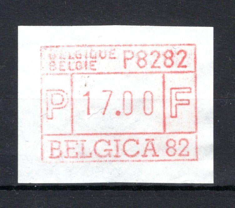 ATM 6A MNH** 1982 - Belgique 82 17 Fr., Enlèvement ou Envoi, Non oblitéré, Neuf
