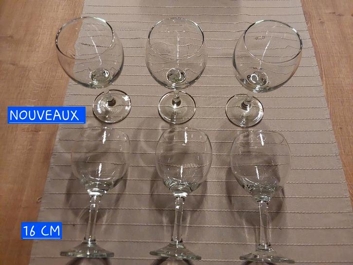 DIVERS NOUVEAUX VERRES, Maison & Meubles, Cuisine | Vaisselle, Neuf, Verre ou Verres, Enlèvement