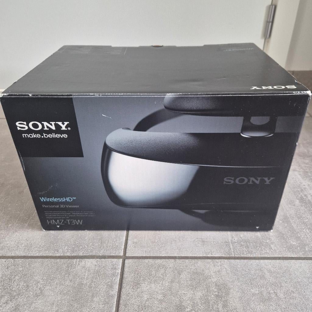 Casque video 3d sony HMZ-T3W, TV, Hi-fi & Vidéo, Casques audio, Enlèvement, Utilisé, Sony