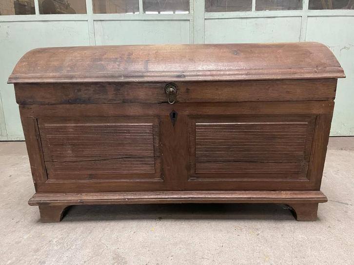 Boîtier ancien en chêne de style Biedermeier, Antiquités & Art, Antiquités | Meubles | Chaises & Canapés, Enlèvement