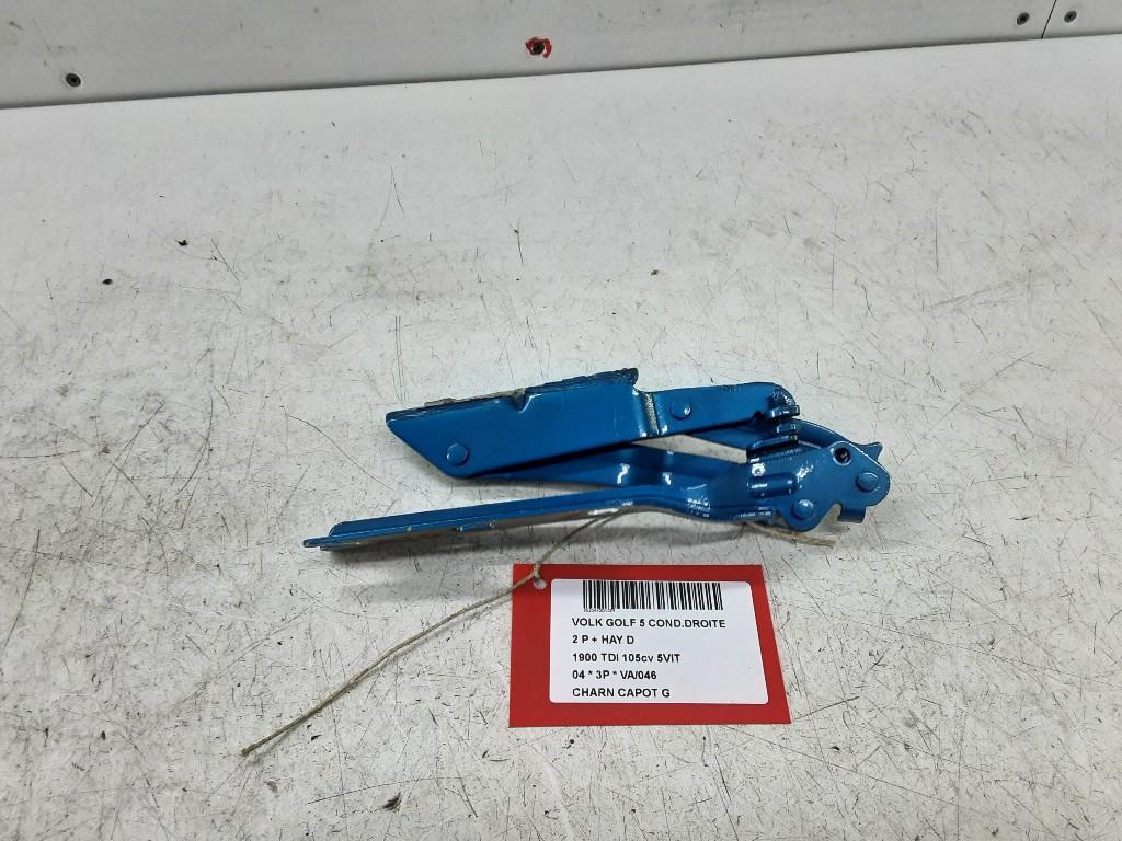 CHARNIERE DE CAPOT GAUCHE Golf V 4Motion (1K1) (1KO823301B), Autos : Pièces & Accessoires, Autres pièces automobiles, Volkswagen