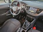 Opel Crossland X 1.6 CDTI AIRCO GPS, Autos, Achat, Entreprise, Boîte manuelle, Noir